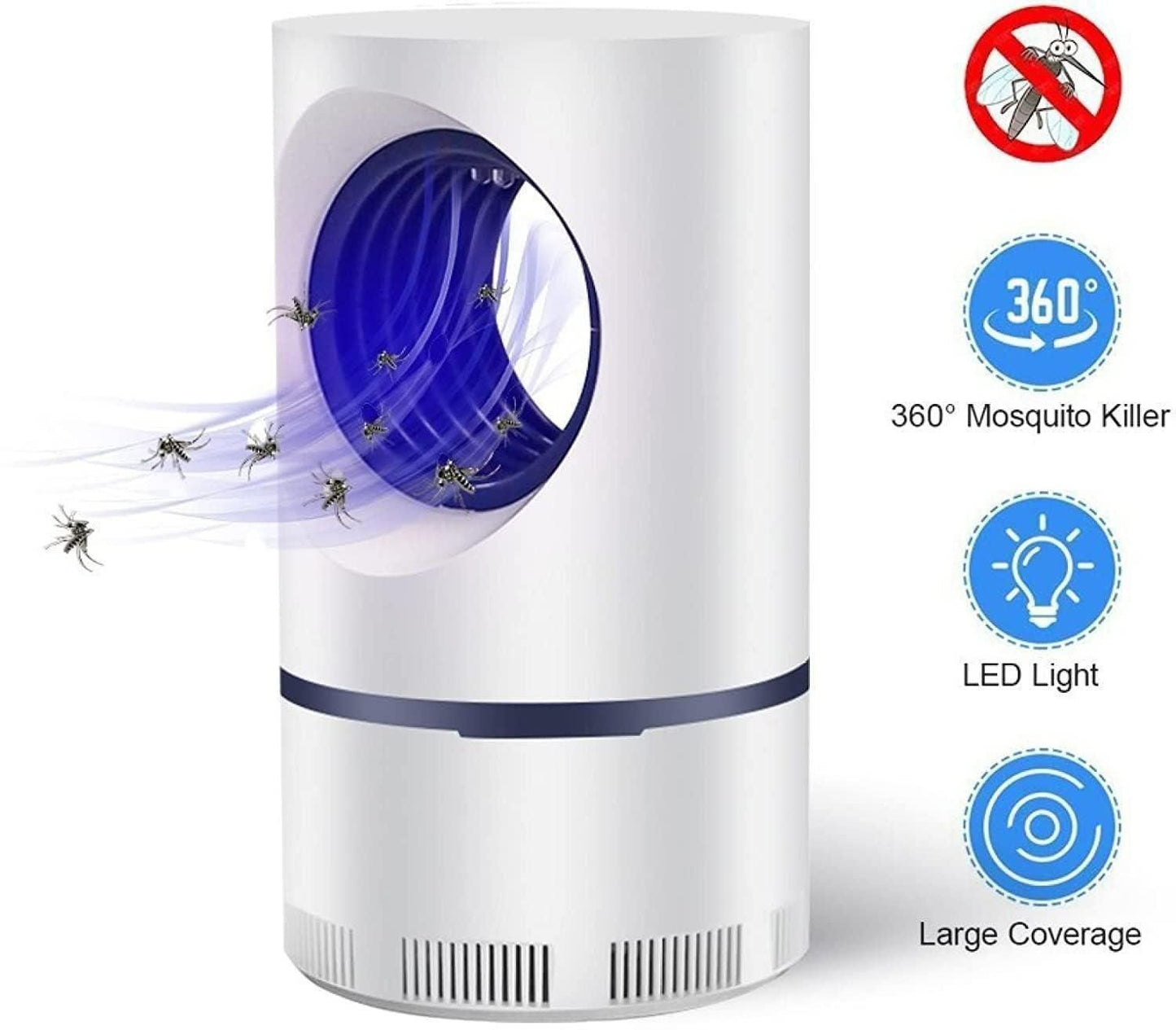Electronic LED Mosquito Killer Lamp with USB port