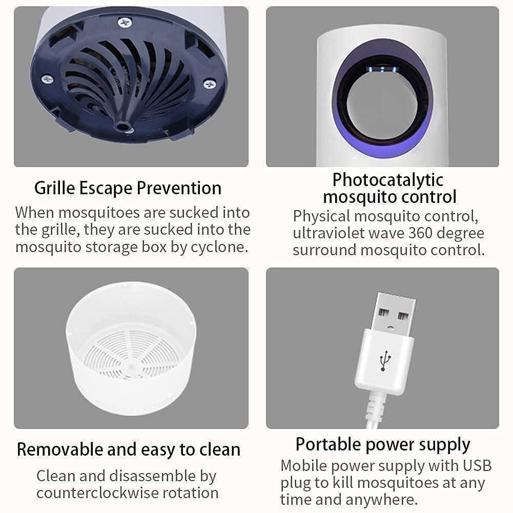 Electronic LED Mosquito Killer Lamp with USB port